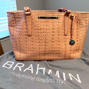 Brahmin Shoulder bag, pink (salmon color)